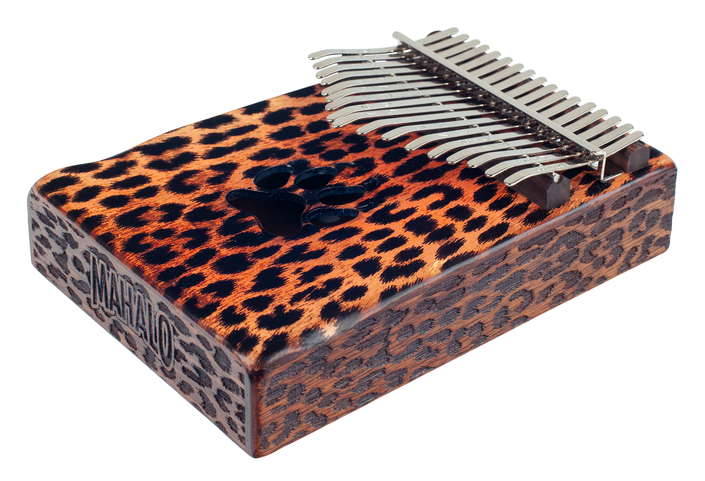 Mahalo | MKA17CH | Cheetah | 17 Key Kalimba Mahalo | MKA17CH | Cheetah | 17 Key Kalimba